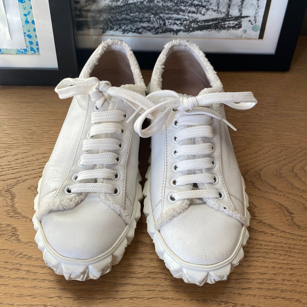 Stuart Weitzman Leather Sneaker